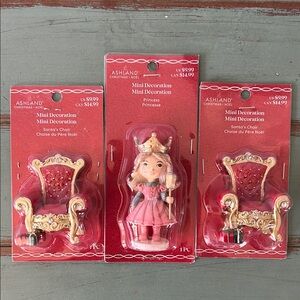 NWT Set of 3 Ashland Mini Decoration